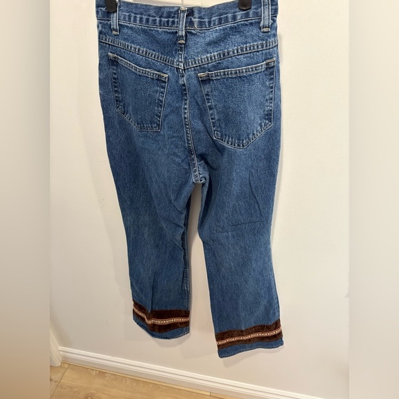 VINTAGE GASOLINE BRAND HIGHRISE BOHO JEANS - Picture 5 of 9